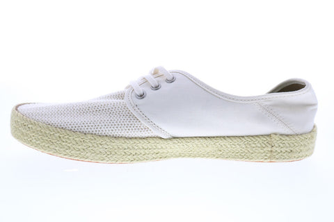 Vans Tazie Esp VN0A38INFHZ Womens White Canvas Skate Inspired Sneakers Shoes