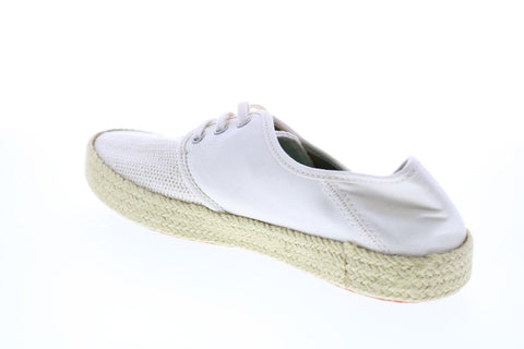 Vans Tazie Esp VN0A38INFHZ Womens White Canvas Skate Inspired Sneakers Shoes