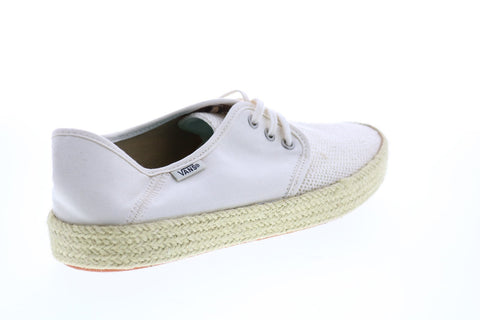 Vans Tazie Esp VN0A38INFHZ Womens White Canvas Skate Inspired Sneakers Shoes