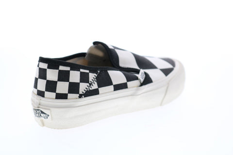 Vans Classic Slip On VN0A3MVDUPY Mens Black Canvas Skate Inspired Sneakers Shoes