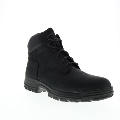Wolverine Gambrel 6" W080037 Mens Black Leather Lace Up Work Boots