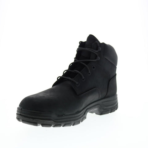 Wolverine Gambrel 6" W080037 Mens Black Leather Lace Up Work Boots