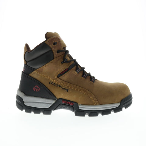 Wolverine Tarmac 6" WP Reflective Composite Toe W10305 Mens Brown Work Boots