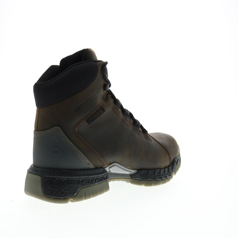 Wolverine I-90 Rush 6" Waterproof W190042 Mens Brown Leather Work Boots