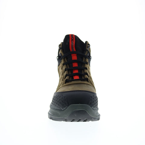 Wolverine Polar Range Mid W880110 Mens Brown Wide Leather Rain Boots