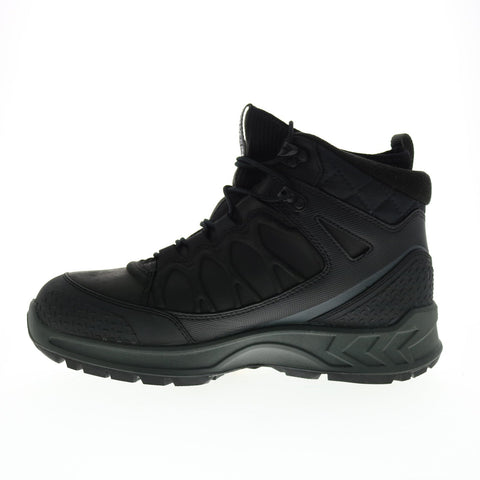 Wolverine Polar Range Mid W880111 Mens Black Wide Leather Hiking Boots