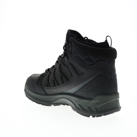 Wolverine Polar Range Mid W880111 Mens Black Leather Lace Up Hiking Boots