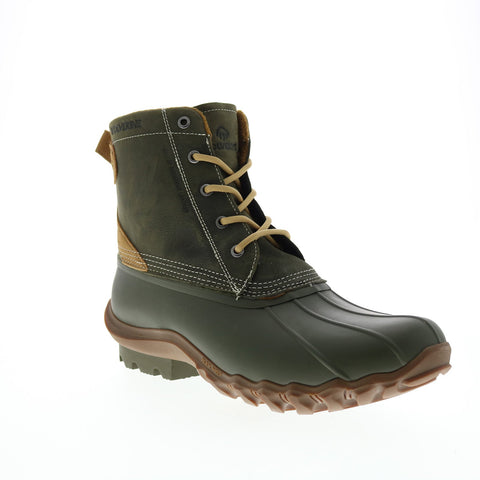 Wolverine Torrent Chukka Waterproof W880221 Mens Green Leather Hiking Boots