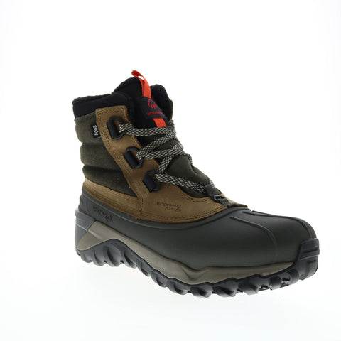 Wolverine Glacier Surge Insulated 7" W880310 Mens Gray Lace Up Rain Boots