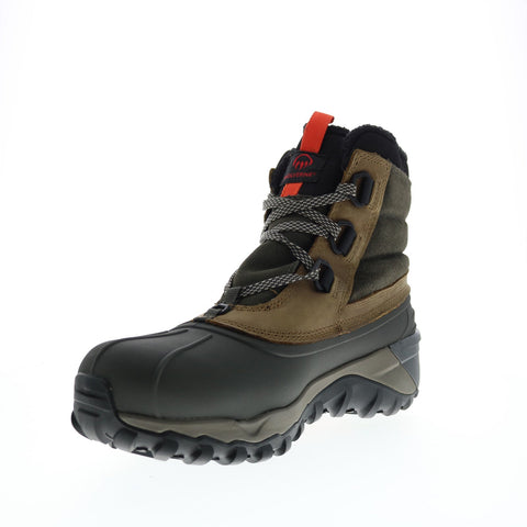 Wolverine Glacier Surge Insulated 7" W880310 Mens Gray Lace Up Rain Boots
