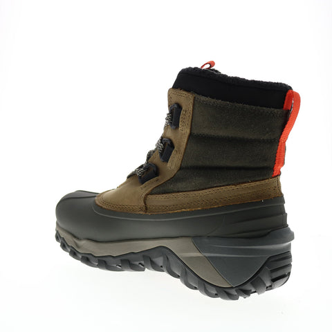 Wolverine Glacier Surge Insulated 7" W880310 Mens Gray Lace Up Rain Boots