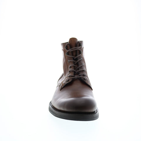 Wolverine Blvd Plain Toe W990088 Mens Brown Leather Casual Dress Boots