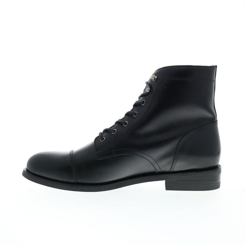 Wolverine Blvd Cap Toe W990108 Womens Black Leather Casual Dress Boots