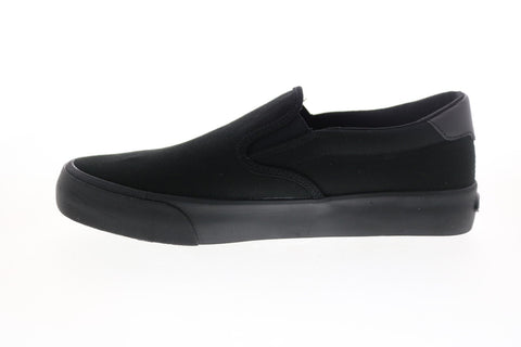 Lugz Bandit WBANDIC-001 Womens Black Canvas Slip On Lifestyle Sneakers Shoes