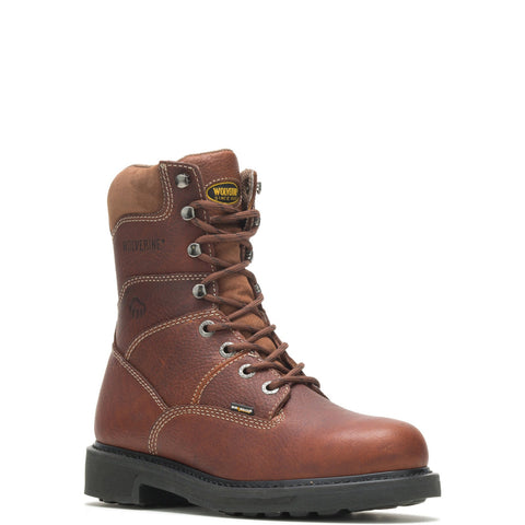 Wolverine Tremor Durashocks 8" W04328 Mens Brown Wide Leather Work Boots