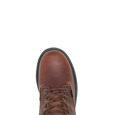 Wolverine Tremor Durashocks 8" W04328 Mens Brown Leather Lace Up Work Boots