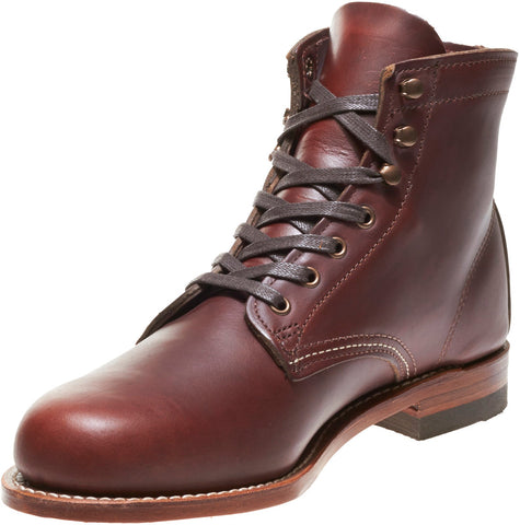 Wolverine 1000 Mile Boot W05299 Mens Burgundy Leather Casual Dress Boots