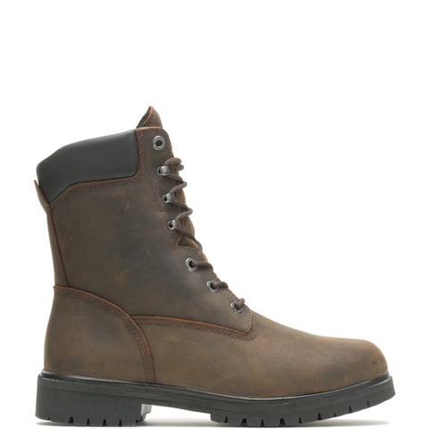 Wolverine Mansard 8" W080017 Mens Brown Wide Leather Work Boots