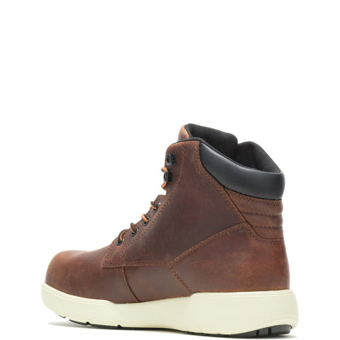 Wolverine Kickstart 6" Waterproof W210110 Mens Brown Leather Work Boots