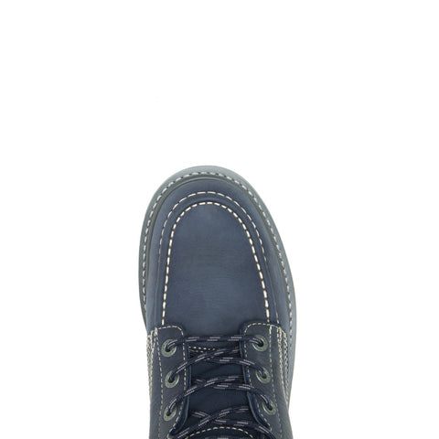 Wolverine Lucky Loader 6" W080077 Mens Gray Leather Lace Up Work Boots