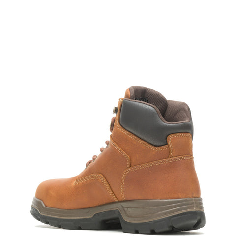 Wolverine Direct-Attach Durashocks SR WP Steel Toe 6" Mens Brown Work Boots