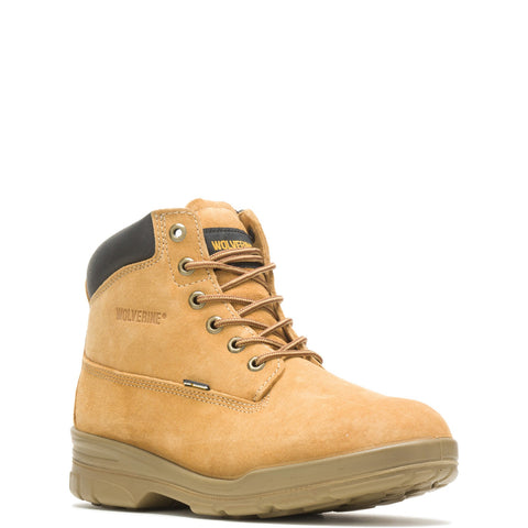 Wolverine Trappeur Waterproof Insulated 6" W10323 Mens Brown Work Boots