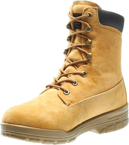 Wolverine Trappeur Durashocks Waterproof Insulated 8" Mens Gold Wide Boots