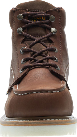 Wolverine Loader Waterproof 6" W10840 Mens Brown Wide Work Boots