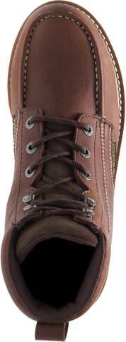 Wolverine Loader Waterproof 6" Wedge W10841 Mens Brown Wide Work Boots