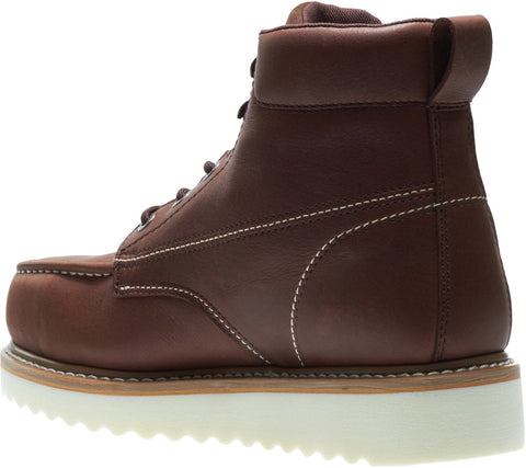 Wolverine Loader Waterproof 6" Wedge W10841 Mens Brown Wide Work Boots
