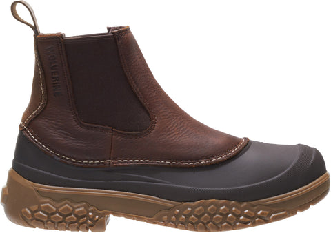 Wolverine Yak Steel Toe Waterproof W10855 Mens Brown Leather Work Boots