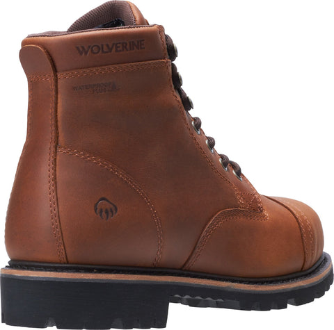 Wolverine Journeyman 6" CarbonMax W191040 Mens Brown Wide Work Boots