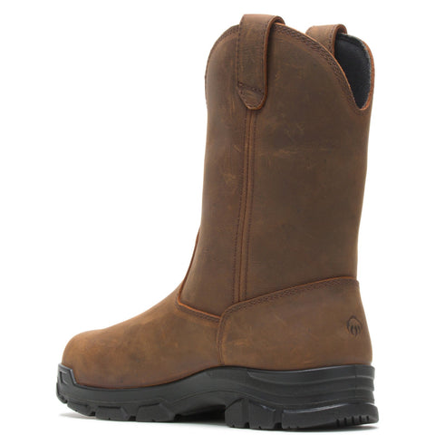 Wolverine Chainhand Wellington 10" Mens Brown Wide Leather Work Boots