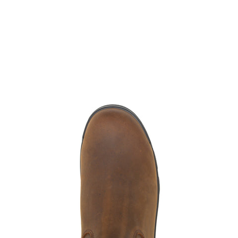 Wolverine Chainhand Wellington 10" Mens Brown Wide Leather Work Boots