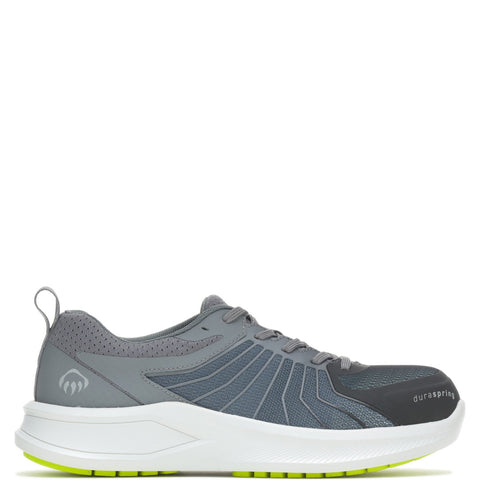 Wolverine Bolt Durashocks Duraspring CarbonMax Mens Gray Athletic Shoes