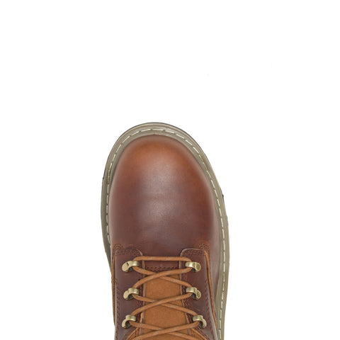 Wolverine Raider Durashocks 8" W210061 Mens Brown Leather Lace Up Work Boots