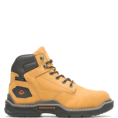 Wolverine Raider Durashoocks Insulated 6" W210064 Mens Brown Work Boots