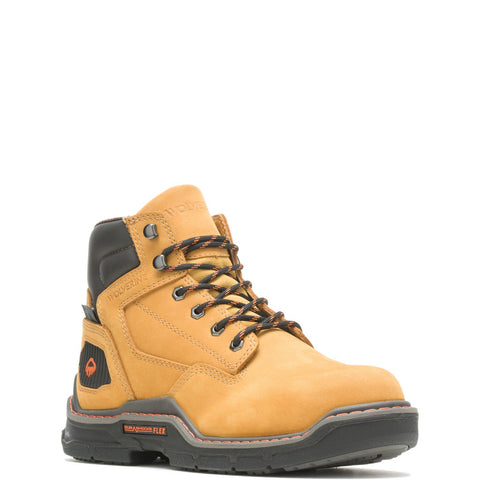 Wolverine Raider Durashoocks Insulated 6" W210064 Mens Brown Work Boots