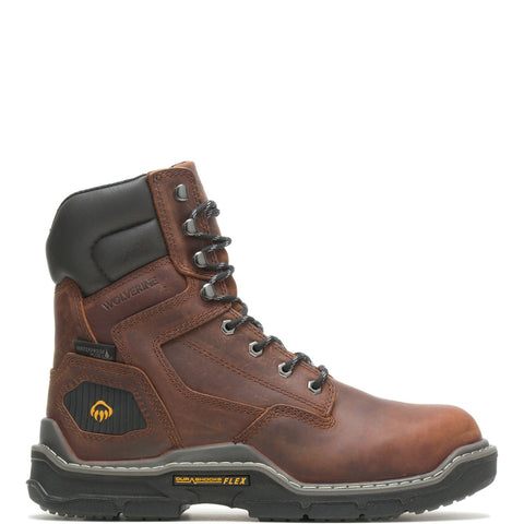 Wolverine Raider Durashocks Insulated 8" W211111 Womens Brown Work Boots