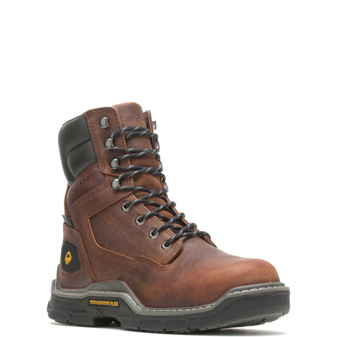 Wolverine Raider Durashocks Insulated 8" W211111 Womens Brown Work Boots