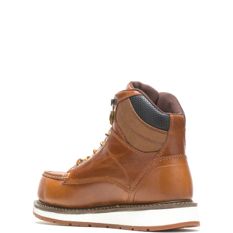 Wolverine Hellcat Ultraspring Wedge Moc-Toe Mens Brown Work Boots