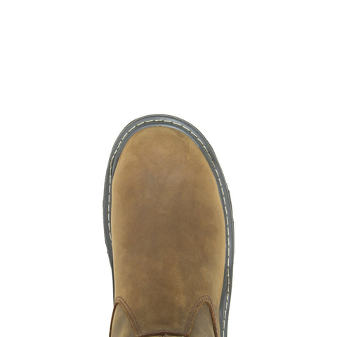 Wolverine Raider Durashocks Waterproof CarbonMax 10" Mens Brown Work Boots