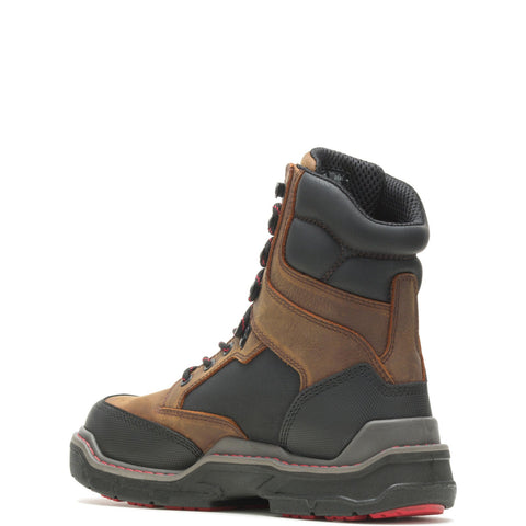 Wolverine Raider Durashocks Heavy Duty CarbonMax 8" Mens Brown Work Boots