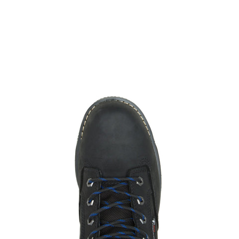 Wolverine Hellcat Fuse Durashocks Ultraspring CM 6" Mens Black Wide Boots