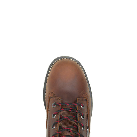 Wolverine Hellcat Fuse Ultraspring WP 6" Mens Brown Work Boots