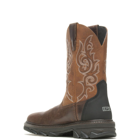 Wolverine Rancher Epx CarbonMac Wellington W221027 Mens Brown Wide Work Boots