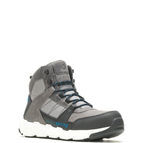 Wolverine Rev UltraSpring FX DuraShocks FLX CarbonMax 6" Mens Gray Boots