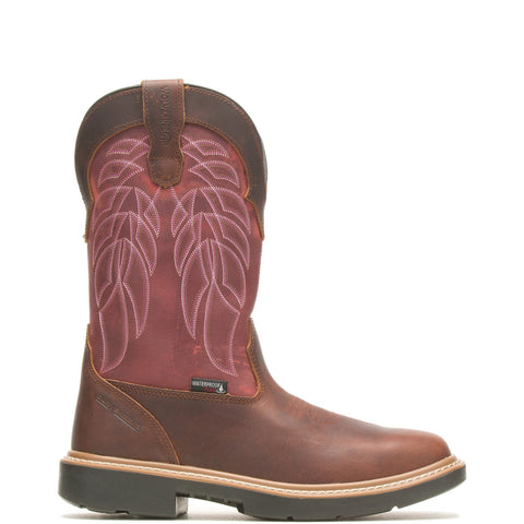 Wolverine Rancher Durashocks WP CarbonMax 10" Mens Brown Work Boots