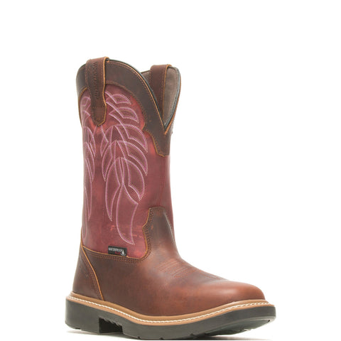 Wolverine Rancher Durashocks WP CarbonMax 10" Mens Brown Work Boots