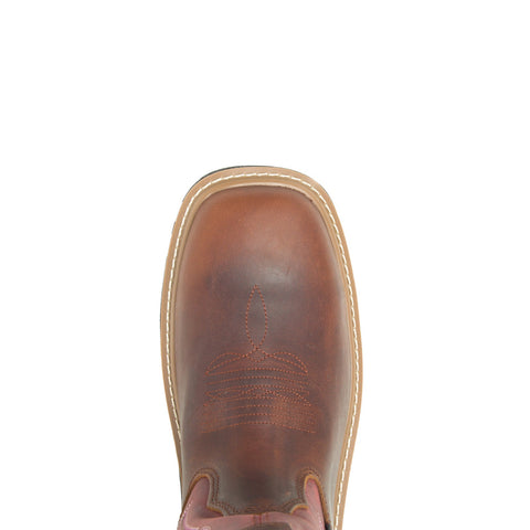 Wolverine Rancher Durashocks WP CarbonMax 10" Mens Brown Work Boots